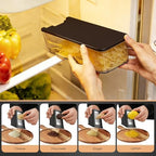 ONCE FOR ALL Safe Mandoline Slicer Pro, Veggie Slicer with Container, Black - Image 5