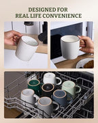 famiware Mercury Coffee Mugs 13 oz, Coffee Mugs Set of 8 with Handle - Image 6