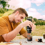 i Cafilas 2-in-1 Portable Espresso Maker For Nespresso Pod＆Ground,Black - Image 2