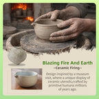 TEANAGOO Matcha Set with Spout, Dark Clay, Ceramic Bowl, Bamboo Whisk - Image 2