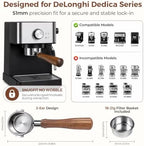 51mm Bottomless Portafilter - Fits DeLonghi Espresso Stilosa Series - Image 3