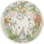 Noritake Noritake T50116A/4660-4 My Neighbor Totoro Plate 9.1 inches (23 cm), Hiruga Hiruga-Hiruga-Hiruga-Hen, Microwave Safe, 1 Piece, Bone China by Noritake