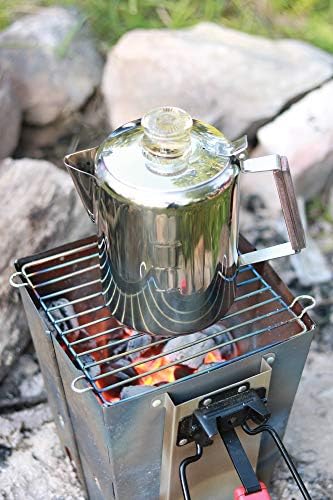 Fox Run 9-Cup Rapid Brew Stainless Steel Stovetop Coffee Percolator - Image 4