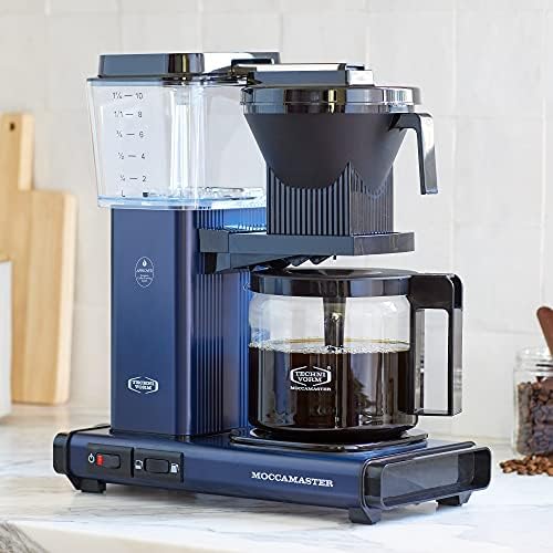 Moccamaster 53928 KBGV Select Coffee Maker, Midnight Blue, 40 ounce, 10-Cup, 1.25L - Image 7