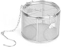 Stainless Steel Spice Seasoning Strainer Tea Ball Strainer Soup Seasonings Seperation Basket Spice Filter Kitchen Tools(14 * 10cm) by Tyenaza