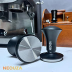 NEOUZA Espresso Tamper V2 50.8mm Dual Calibrated Spring Loaded for Coffee Machine Portafilter, Anti Pressure Deflection, Refined Handle, Stainless Ripple Base - Image 5