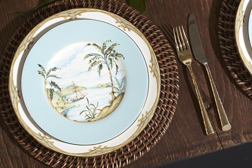 Lenox 6226609 British Colonial Bamboo Dinner Plate - Image 3