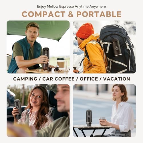 i Cafilas 2-in-1 Portable Espresso Maker For Nespresso Pod＆Ground,Black - Image 4