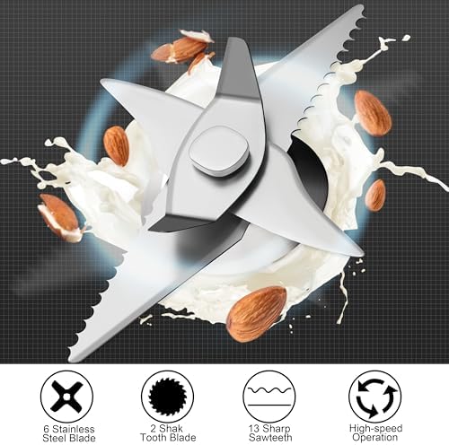 Arcmira 6 in 1 Nut Milk Maker Machine, 20oz(600ml) Soy Milk Maker Machine - Image 5