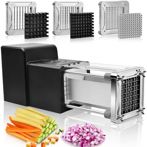 Sopito Professional Electric French Fry Cutter for Potatoes, 1/4-3/8-1/2 by Sopito