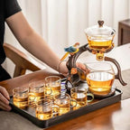 300ML loose leaf tea steeper,tea infuser for loose leaf tea,glass teapot,tea sets for adults,kettle teapot,tea steeper for loose tea,tea maker,glass tea kettle(Bird) - Image 2