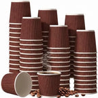 Yaomiao 200 Pcs 4 oz Disposable Espresso Coffee Cups, Coffee by Yaomiao