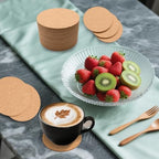 320 Pcs Cork Coasters Bulk 4 Inch Absorbent Cork Coasters DIY Blank Trivets for Dishes,Wine Glass,Kitchen,Office, Home Bar - Image 6