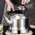 Whistling Tea Kettle for Stove Top, Stainless Steel Whistle Teapot with Infuser, Hot Water Teapot for All Stovetops(2L) - Image 7