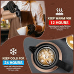 Insulated Coffee Carafe, 51 oz, Keeps Hot for 12H, Copper - Image 2