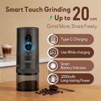Sigbot Portable Electric Burr Coffee Grinder - Image 5