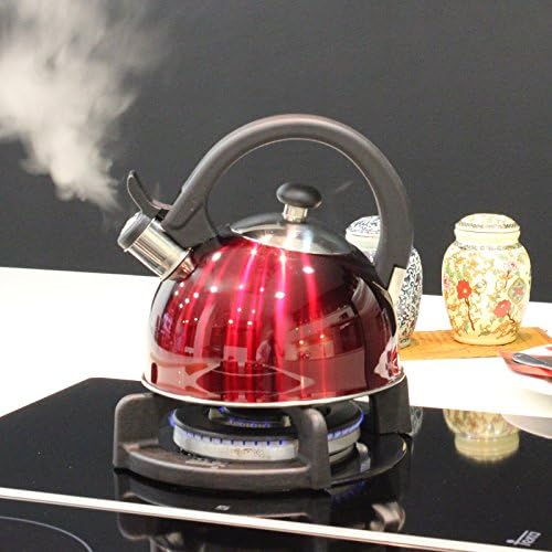 Magefesa 2.1-Quart Sabal Stainless Steel Tea Kettle, Blue - Image 6