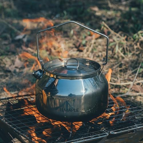Fire-Maple Antarcti Camping Kettle Stainless Steel Camp Tea Pot, 1.2L - Image 6