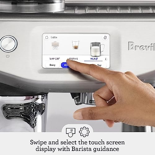Breville BES881OLT Barista Touch Impress, Olive Tapenade - Image 5