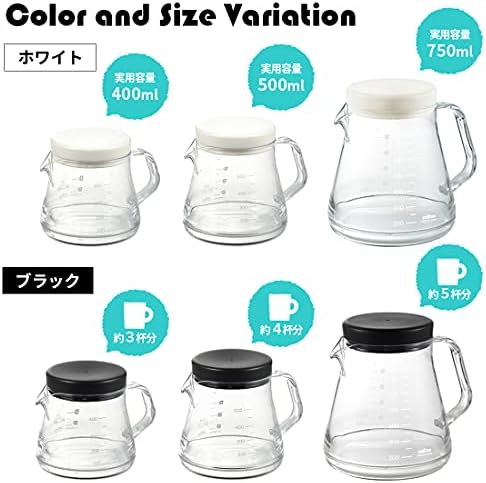 Akebono Sangyo TW-3725 Unbreakable Coffee Server, 25.5 fl oz (750 ml), White, Stroon, 750, Dishwasher Safe, Made in Japan - Image 7