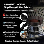 Espresso Accessories 54mm Spring Loaded Tamper Kit, 5-Piece Set with Needle Distributor WDT Tool, Dosing Funnel & Tamping Mat for 54mm Portafilter Espresso Machines (54mm) - Image 5
