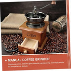 Cabilock Unique Manual Coffee Grinder Inspired Hand Bean Hand Crank Portable Burr Mill Grain Mill Crank Ceramic Core for Coffee Enthusiasts - Image 3