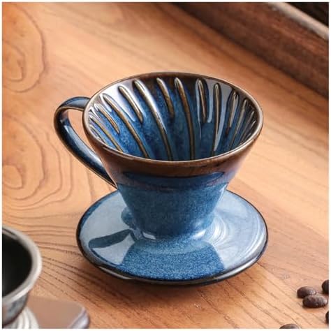 Reusable Filters Coffee Maker V Style Funnel Dripper Cup Accessories,Ceramic Coffee Filter Cup(Large) - Image 5