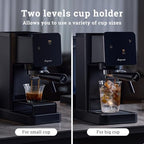 Espresso Machine with Touchscreen, 20 Bar Espresso Maker with Milk Frother and Steam Wand, Cold Brew Coffee Machine for Home, Latte Cappuccino Maker, 41oz Removable Water Tank - Image 2