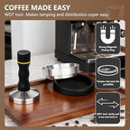 2-in-1 Espresso Tamper WDT Tool, Espresso Accessories Kit, 53.3mm - Image 5