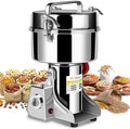 Grain Mill Grinder 2000g High Speed Food Grain Mill Stainless Steel Seeds Flour Nut Wheat Corn Spices & Seasonings Dry Grinder Electric Machine Grinder for Kitchen by INSELY