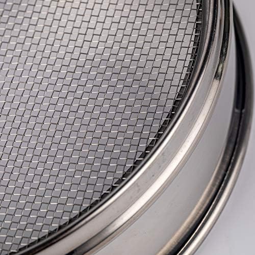 φ20×4.5cm 55 Mesh 304 Stainless Lab Sieves Economy Test Sieve 304 Stainless Steel Wire Cloth（0.315mm） - Image 4