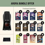 Flavia Aroma Brewer Bundle with 84 Freshpacks and 1 Merchandiser - Coffee Machine, Makes Coffee, Lattes, Tea, and other Hot or Iced Beverages, Multiple Brew Sizes, Grey, Works ONLY with Freshpacks - Image 3