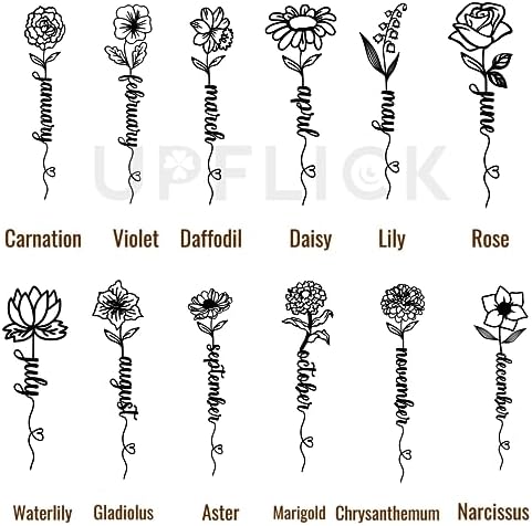 Custom Name Tea Infuser Bottle Bamboo Water Bottles Tea Tumbler with Infuser Minimalist Style Birth Month Flower - Image 6