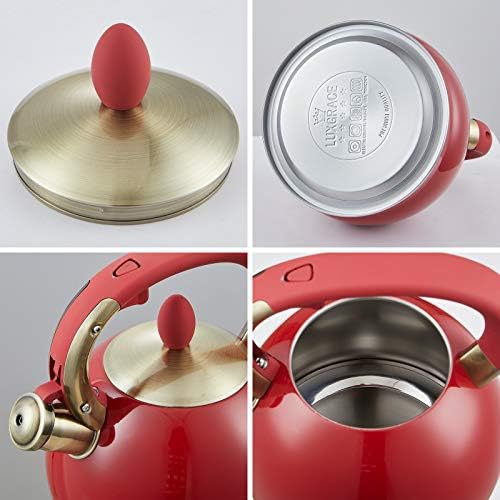 Tea Kettle -2.8 Quart Tea Kettles Stovetop Whistling Teapot Stainless Steel Tea Pots for Stove Top Whistle Tea Pot - Image 7