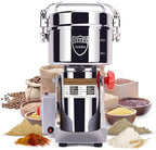 Goldtouch 1000g Grain Mill Grinder 3000W Electric Stainless Steel Grain Grinder High-Speed Pulverizer Powder Machine for Dry Wheat, Oats, Corn, Pepper and Coffee Beans (1000g Swing Type) by Goldtouch