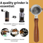 NEOUZA 51mm Bottomless Portafilter 2 Ears for Delonghi Stilosa - Image 3