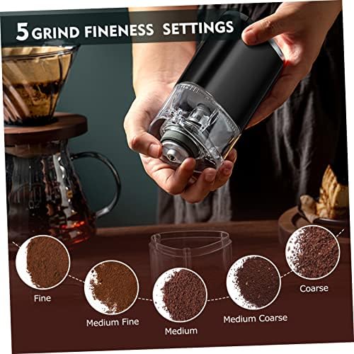 Electric Bean Grinder Bean Grind Maker Conical Burr Grinders Burr for Home Use - Image 6