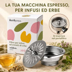 4 | Stainless Steel Filter with Diffuser for Infusions and Herbal Extracts with Espresso Machines – Inner Diameter 54 mm – Rim Diameter 62.5 mm – 53/53.4 mm Presses - Image 3