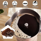 304 Thickened Stainless Steel Uncoated 12 Cup Moka Pot - Image 5