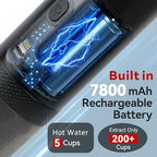 Portable Coffee Maker Electric Espresso Machine, Coffee Espresso Maker for Travel Self-Heating USB-C, Battery Powered with 7800mAh, for Ground Coffee & NS Capsule, for RV, Hiking, Office,Gifts for Men - Image 4
