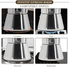 LAOION Stovetop Espresso Maker, 9Cup 360ml Moka Pot, Cuban Coffee Make - Image 4