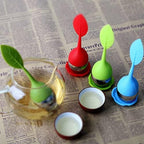 Tea Filters Tea Infuser For Spice Filter Bags Stainless Steel Teaware Fancy Sieve Herbal Tools Accessories Teapot For Strainer(Yellow) - Image 7