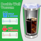 20oz Tumbler Stainless Steel Tumbler Coffee Tumbler with Lid Green, 4P - Image 5