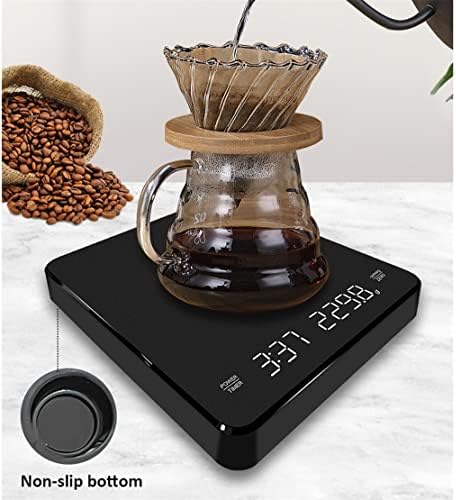 Electronic Scale Built-in Auto Timer Pour Over Espresso Smart LED Screen Coffee Kitchen Scales 3kg - Image 3
