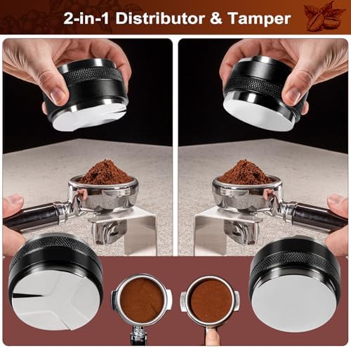 Espresso Accessories Kit 53.5mm, Coffee Distributor and Tamper Leveler - Image 3