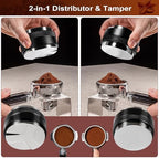 Espresso Accessories Kit 58mm, Coffee Distributor and Tamper Leveler - Image 4