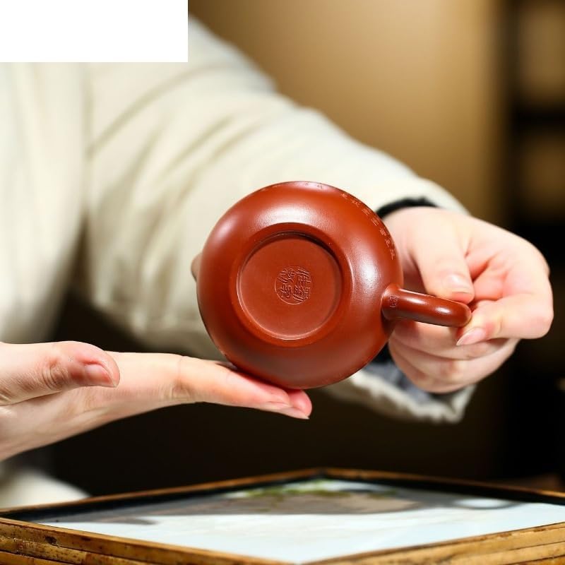 Tea Pots For Loose Tea 160ml Purple Clay Teapot Handmade Multifunctional Ceramic Teapot with Strainer Zisha Teaset Tea Infuser Pot - Image 7