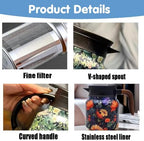 Vintage Floral Teapot with Built-in Infuser, Stainless Steel Thermal Carafe - Image 2