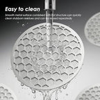Espresso Puck Screen Set with Magnetic Extractor & Wooden Stand, 3pcs Reusable Stainless Steel Puck Screens for 51mm/53.5mm/58mm Portafilter 58mm - Image 5