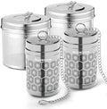 Only Available for The Next 72 Hours Bundle 2 Pack Small Tea Infusers and 2 Pack Large Tea Strainer by REINMOSON
